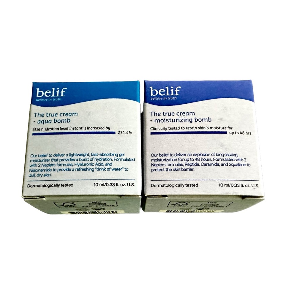NWT 2 belif  mini moisturizers